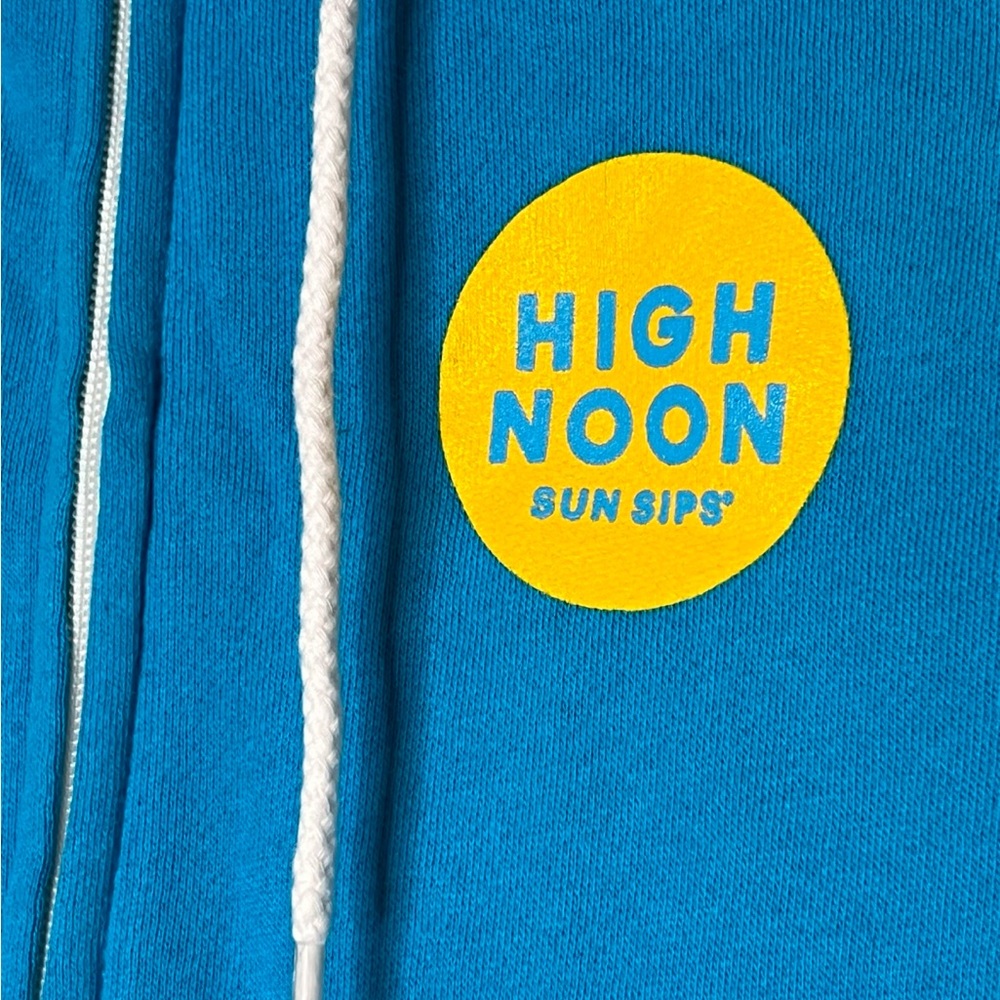 High Noon Bright Blue Hoodie